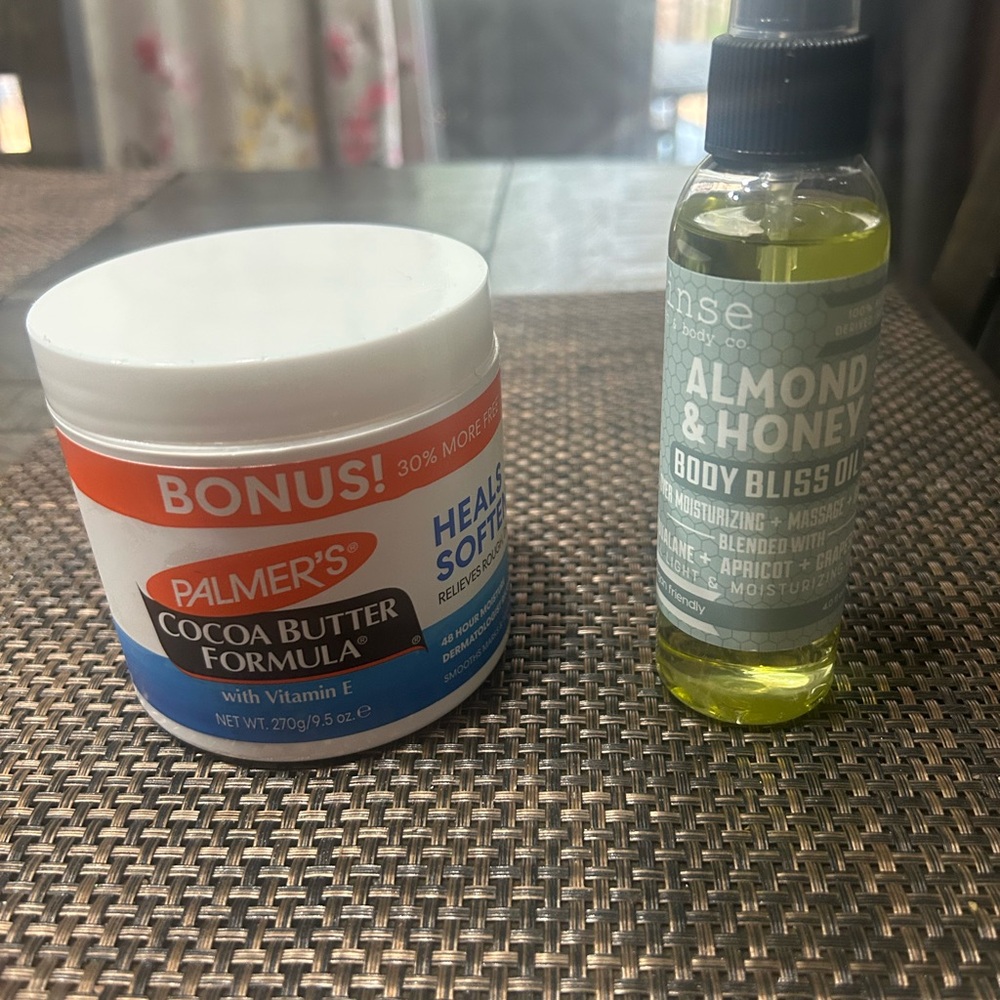 Palmer's Cocoa Butter and Almond & Honey Body Oil Set
